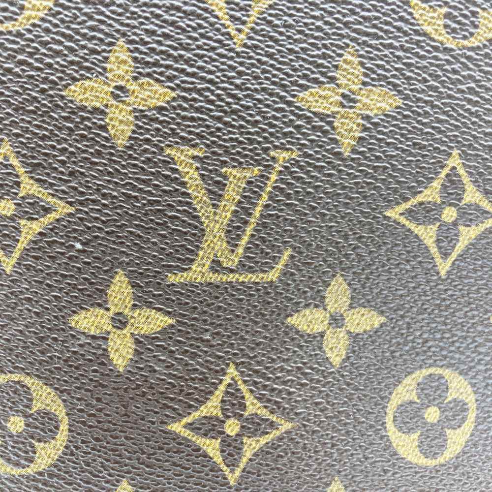 LOUIS VUITTON Authentic Brown Monogram Canvas Tote Bag - Picture 2 of 12